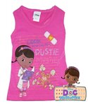 Disney Doc McStuffins Tank Top T-Shirt Rosa