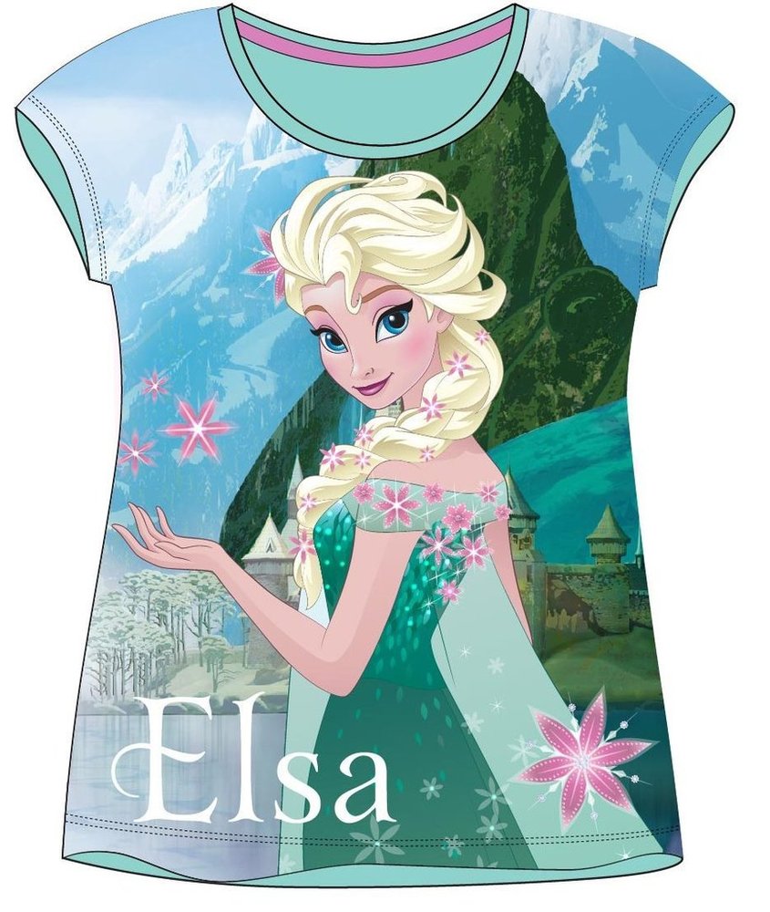 Frozen Elsa Eiskönigin T-Shirt  Mädchen  Shirt Neu mit Etikett